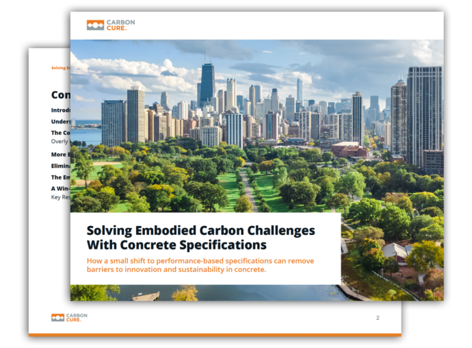 Solving Embodied Carbon Challenges with Concrete Specifications Thumbnail